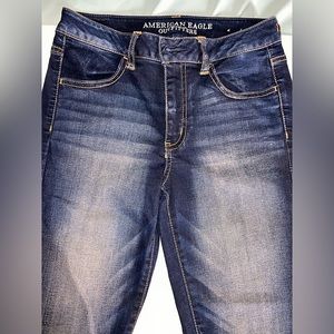 Dark Blue Denim American Eagle Jegging Jeans SIZE 6 Regular | Hi-Rise | Women